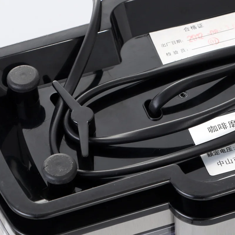 Электрическая кофемолка шлифовальная машина для бобов бытовая и деловая |