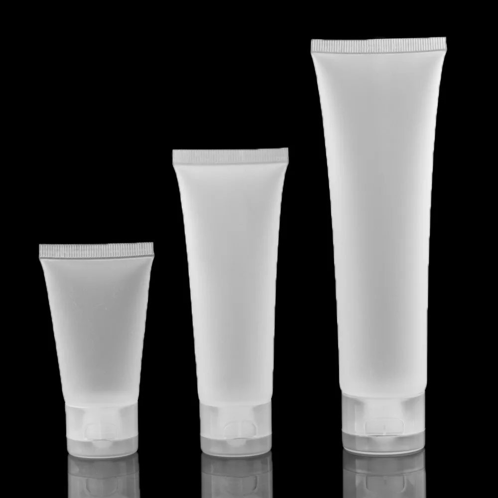 1 шт. мягкие новые пустые пластиковые портативные трубки гладкие/полированные