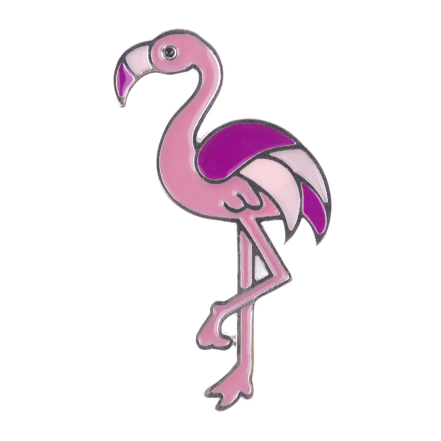 Фламинго иконы броши для женщин Новая мода значок 3D печать ювелирные в форме
