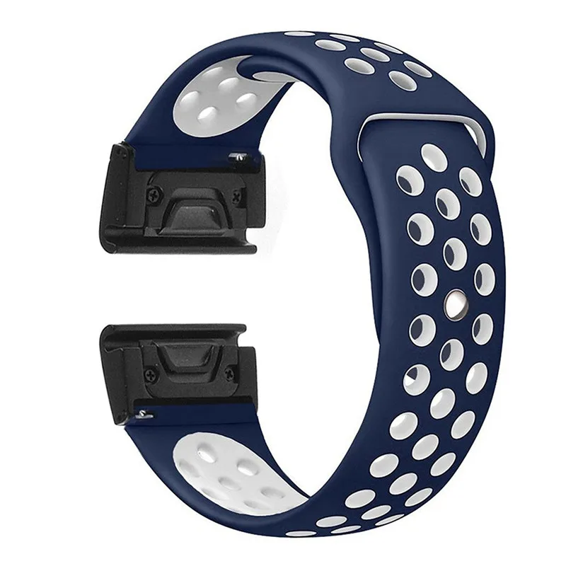 22 мм Quick Fit Силиконовый сменный Браслет для Garmin Fenix 5/5 Plus часы браслет Forerunner 935/945
