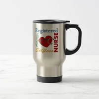 nurse travel mug stainless steel coffee cup with handle great gift mugs 14 ounce