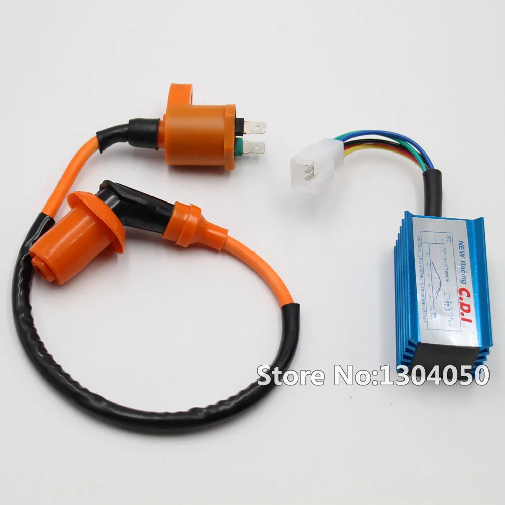 5 Pin гоночный CDI коробка + Производительность катушка зажигания для Honda Dio Elite SB50 SA50