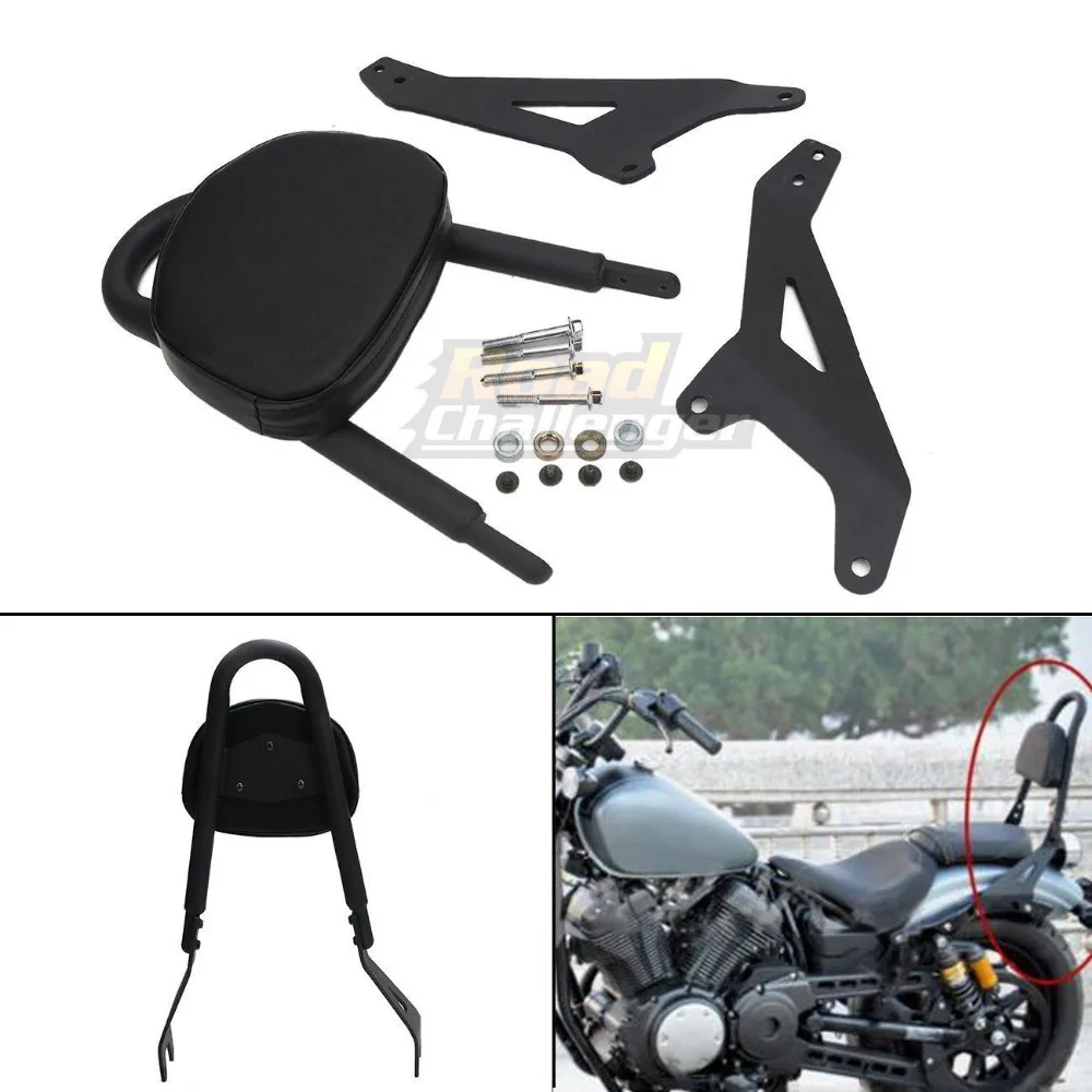 Для Yamaha Star Bolt 950 XV950 XVS950 2014 2017 черный Кронштейн для спинки мотоцикла кронштейн