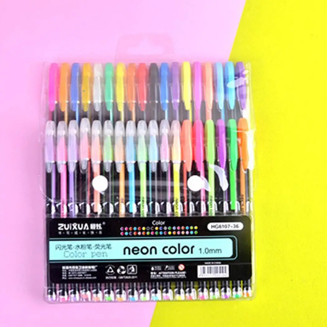 Прочный портативный Гладкий стойкий блеск для студентов как гелевая ручка