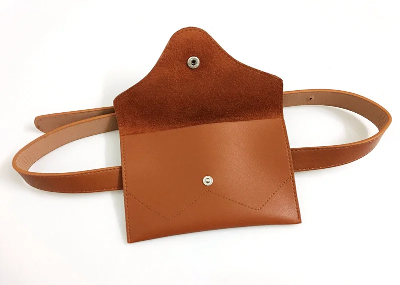 Женский кожаный ремень простой с украшением | Аксессуары для одежды