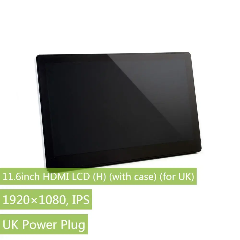 

Waveshare 11.6inch,IPS ,1920*1080, Capacitive Touch Screen,Toughened Glass Cover,For Raspberry Pi,BB Black,PC,Windows 10/8.1/8/7
