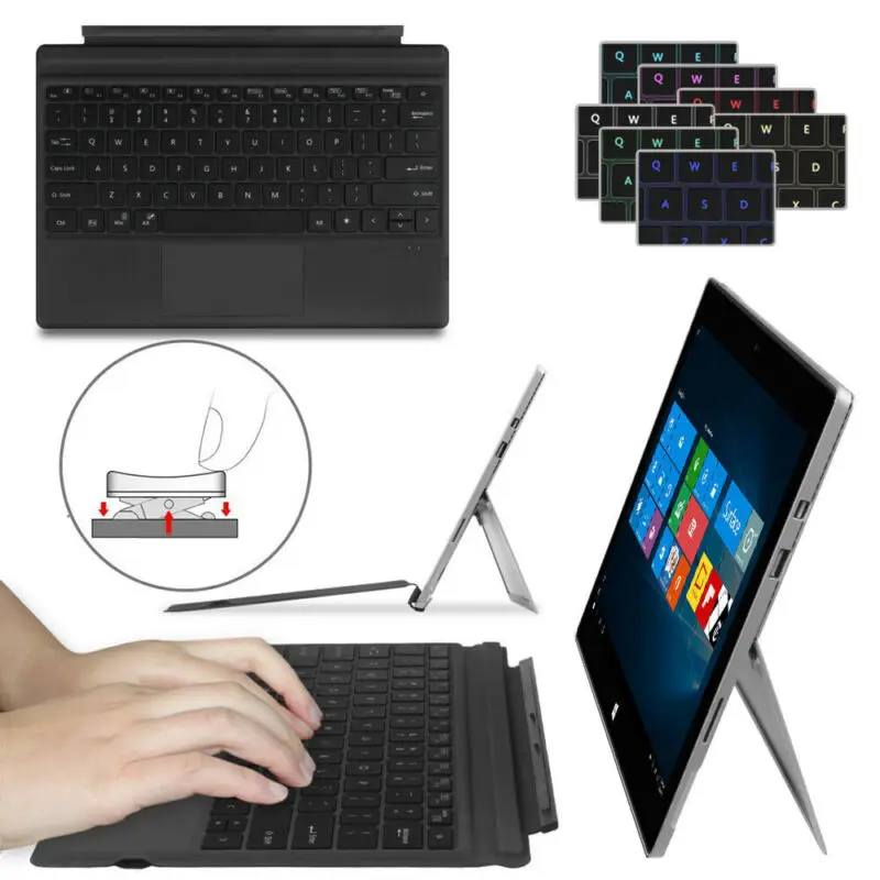 Беспроводная Bluetooth-клавиатура для планшета Microsoft Surface Pro3/4/5 беспроводная 3E11 |