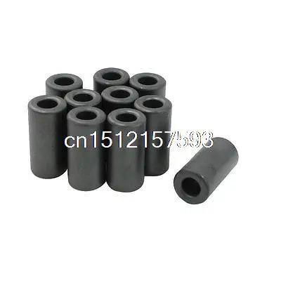 

10 Pcs 14x7x28.5mm Toroid Ferrite Cores Dark Gray for Power Transformers