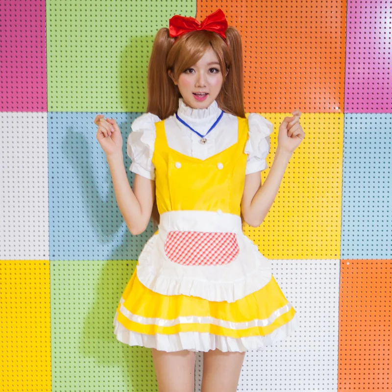 Костюм горничной из аниме хамбер для косплея косплей-костюмы в стиле Лолита