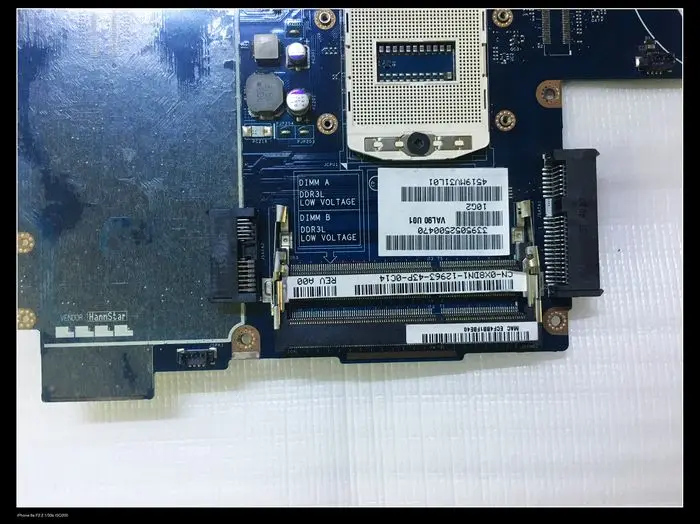 Для ноутбука DELL Latitude E6440 X8DN1 0X8DN1 VAL90 LA-9931P QM87 S947 DDR3L Встроенная графическая