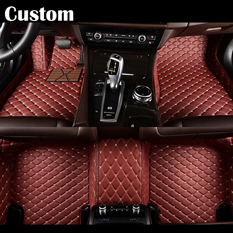 Custom car colors floor mats for Land Rover Discovery 4 freelander 2 Sport Range Evoque 3D styling carpet liner | Автомобили и