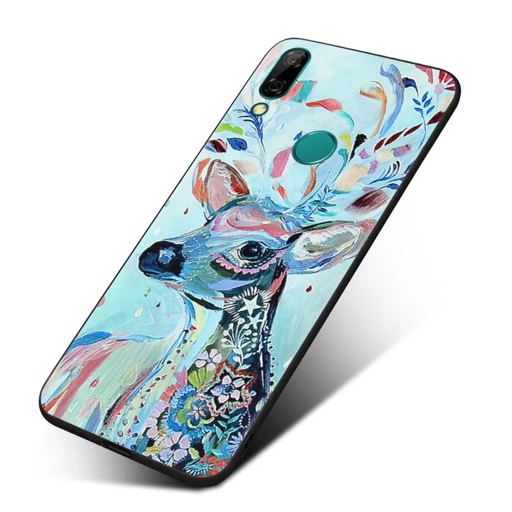Чехол 6.59For Huawei Y9 Prime 2019 чехол для 2018 P Smart Z Enjoy 8 9 Plus двойной чехол-лента на заднюю