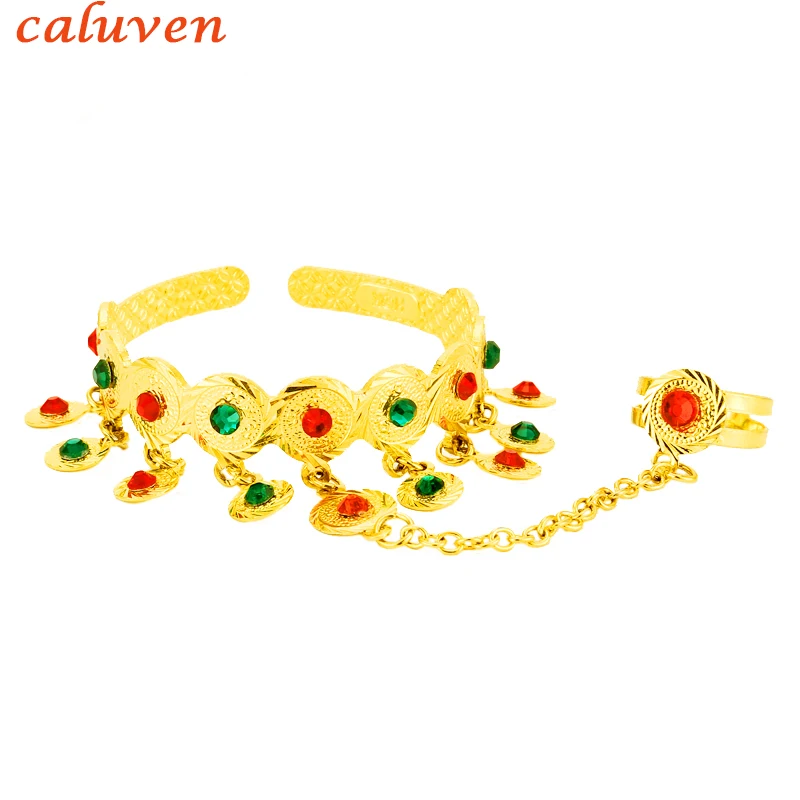 Красочный камень искусственное кольцо для детей искусственные мусульманские