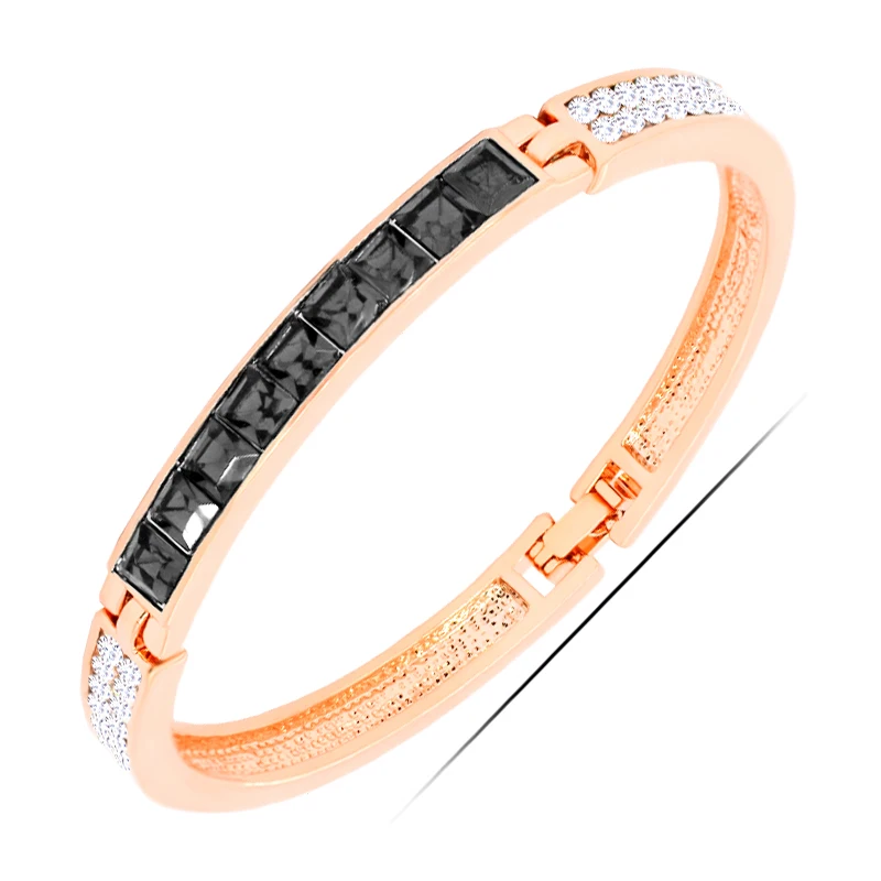Zhen Tomomi Chic Geometric Crystal Sweet Unique Artful Personality Elegant Dignified Lady Style Fashion Women Bracelets Bangles | Украшения