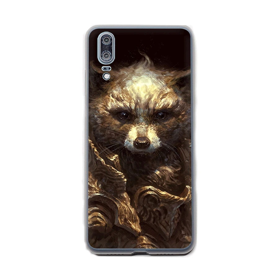 Чехол Desxz для P Smart P30 P8 P9 P20 P10 Pro Lite Plus MINI жесткий чехол Модный енот Red Fox | Мобильные