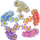 10 шт.лот 6 см Плюмерия Гавайская ПЭ пена французский Искусственный цветок для Свадьбы вечерние украшения поддельные яйца цветок букеты Декор