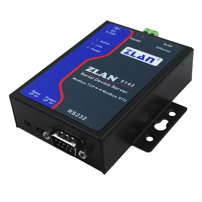 Шлюз Modbus RTU и TCP взаимный последовательный сервер ZLAN5142 | Строительство ремонт