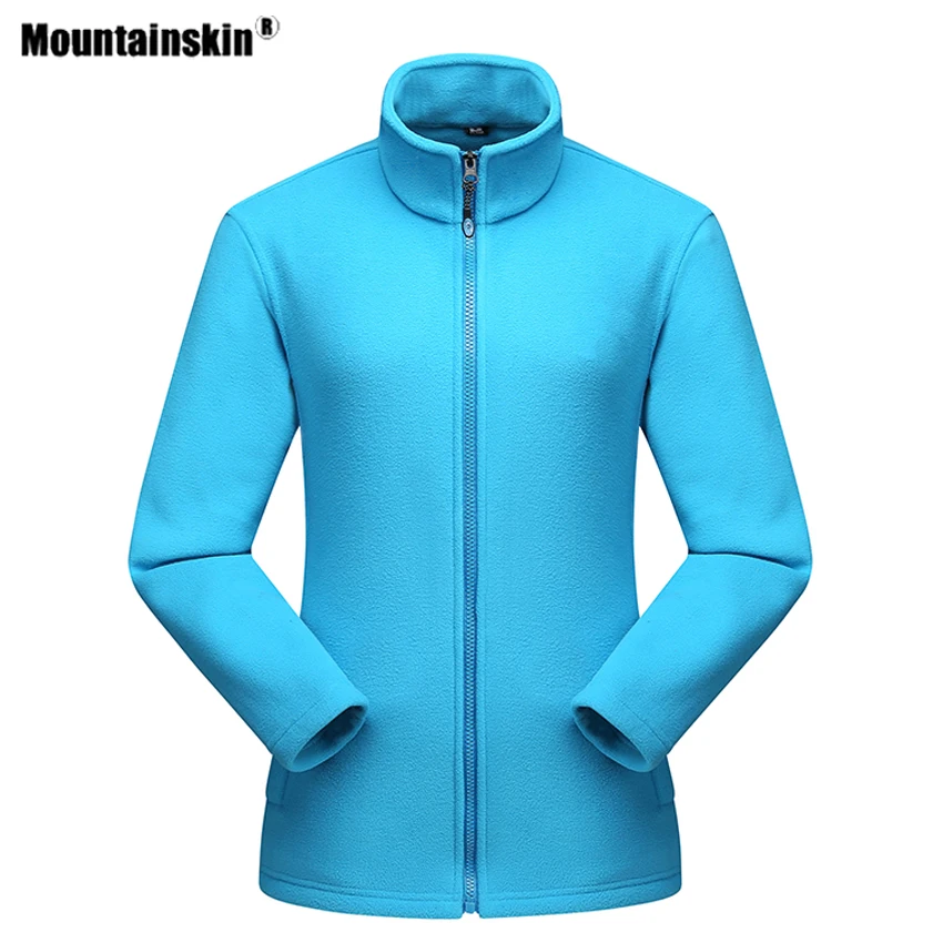 Mountainskin зима осень для женщин и мужчин флисовые куртки походов спорта на открытом