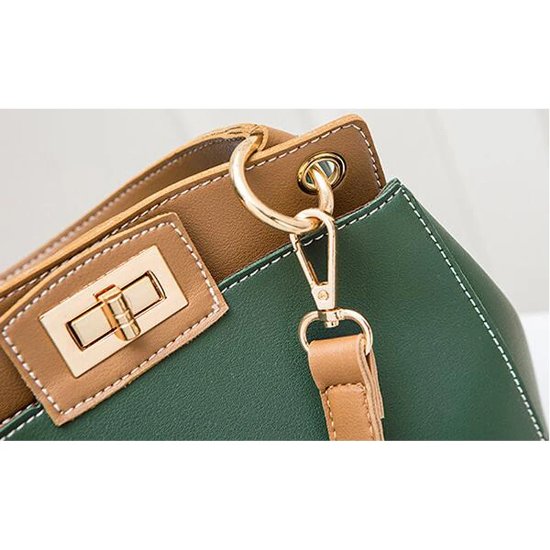 

Lady ote Bag Pu leather Handle Shoulder Crossbody Purse bag for Women