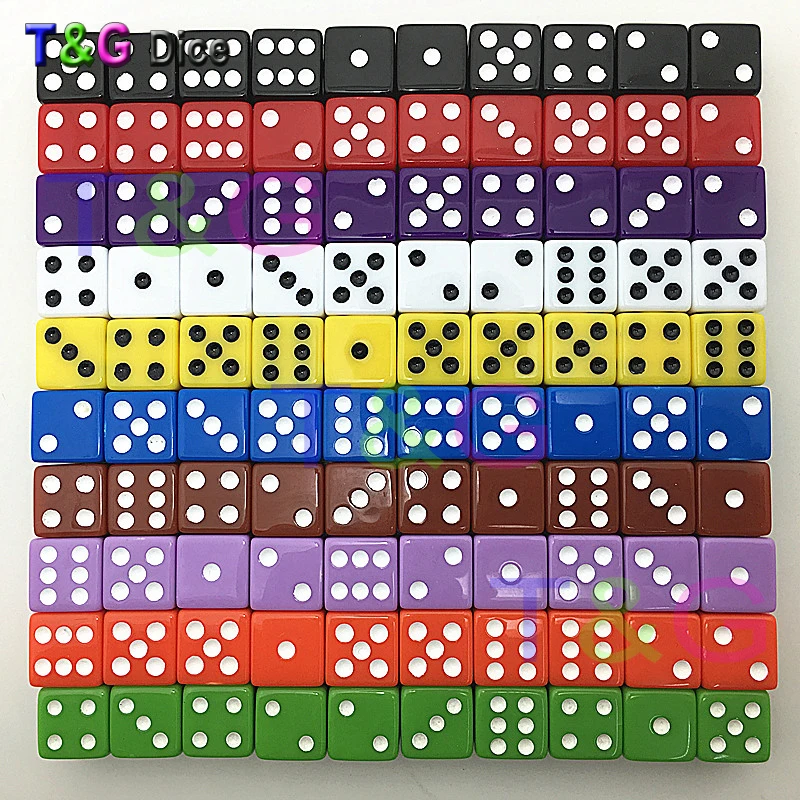 Новые T & G Высокое качество сито кости оптом 16 мм 6 сторонних кубов на алкоголь