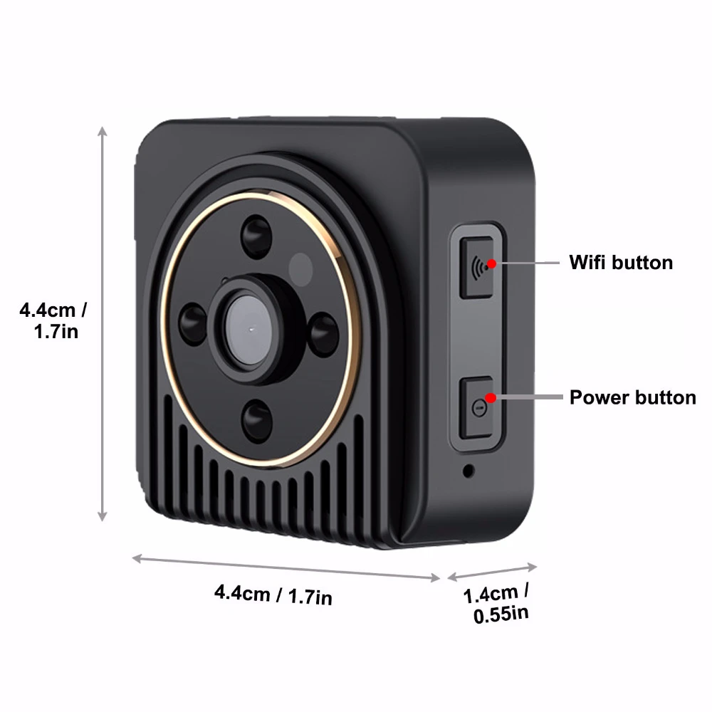 IMPORX 720P HD H5 беспроводной монитор безопасности DV камера IP инфракрасное ночное