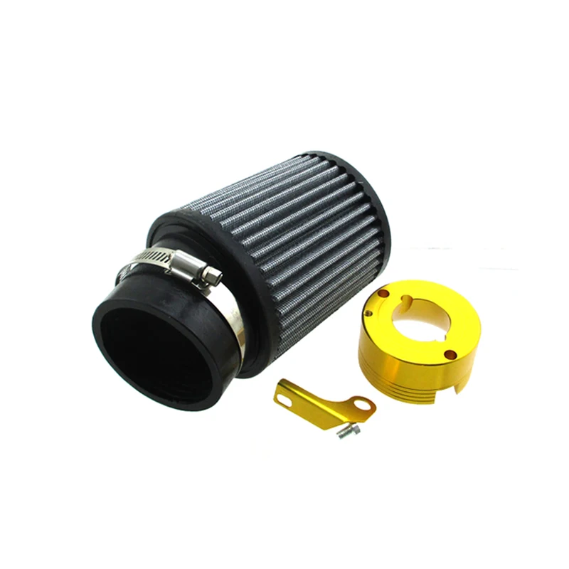XLSION Aftermarket Gold Adapter Kit + 62 мм воздушный фильтр для Honda GX340 GX390 Clone Predator 301cc 420cc гоночная