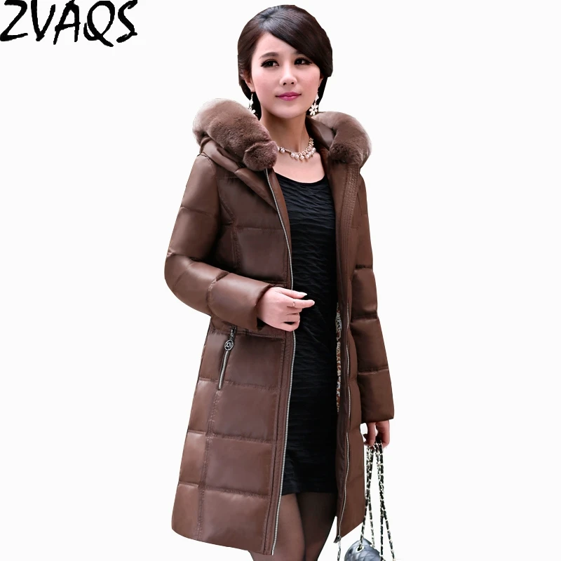 Новые европейские модные повседневные парки средней длины с капюшоном из