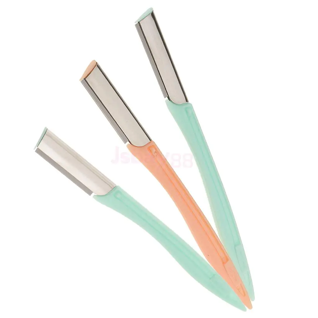 6 шт. профессиональный женский триммер для удаления бровей и губ безопасные