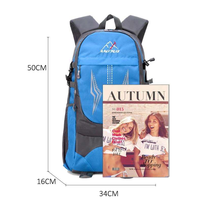 30L Men Military Backpack Rucksack Large Travel Bag Trekking Hiking Camping Mountaineering Balso Sport Mochila Pack XA150D | Спорт и