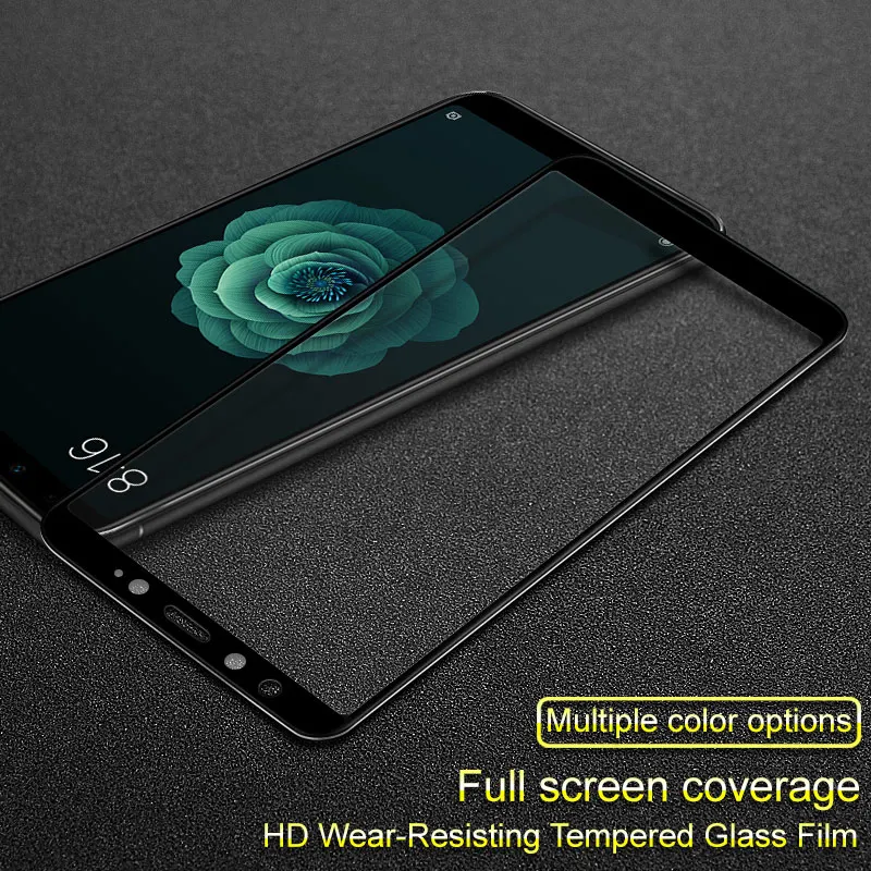 Imak Для Xiaomi Mi6X A2 Mi5X A1 Mi6 Redmi note 5A полное покрытие экрана закаленное стекло Защита