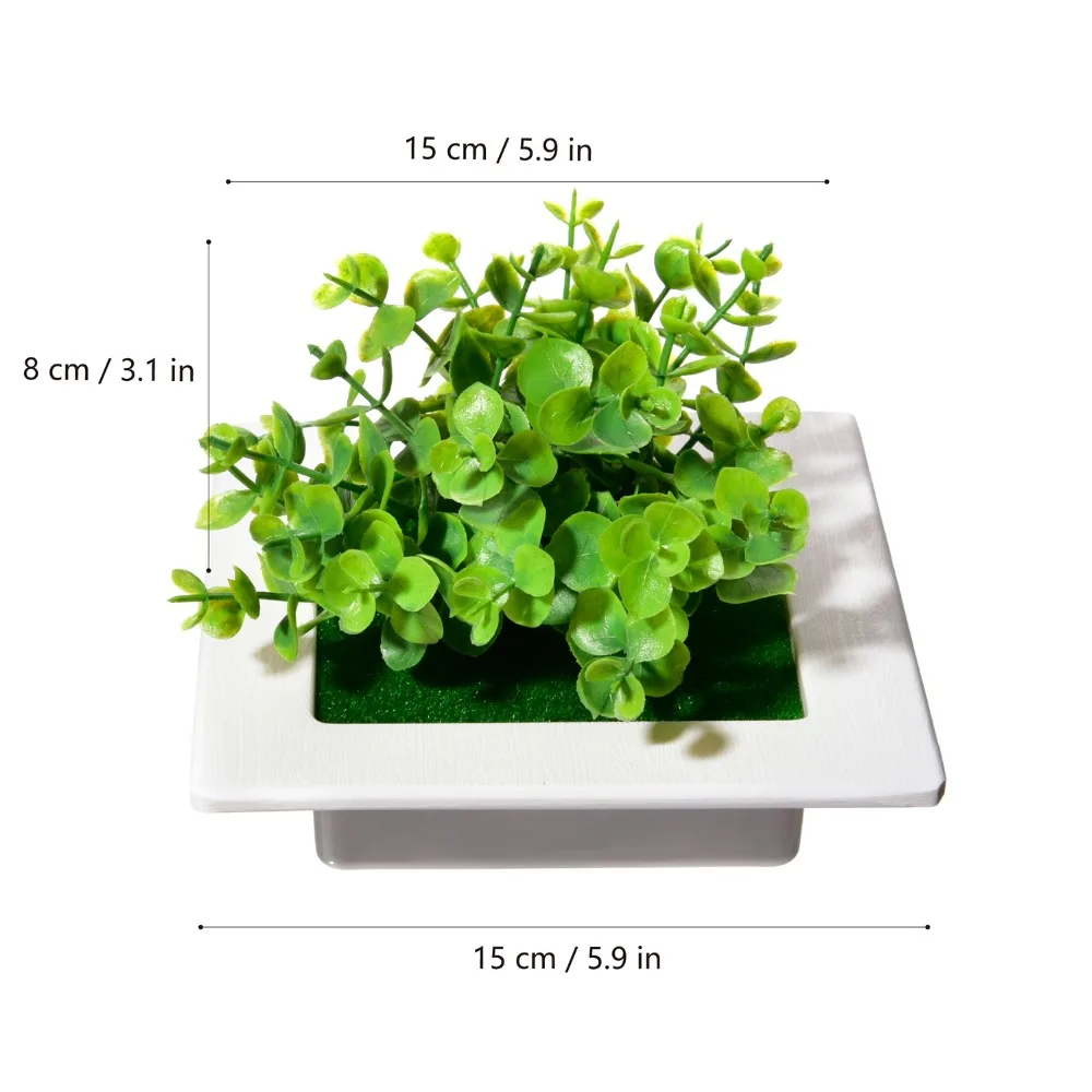 Искусственные цветы подвесные настенные украшения квадратные 3D пластиковые