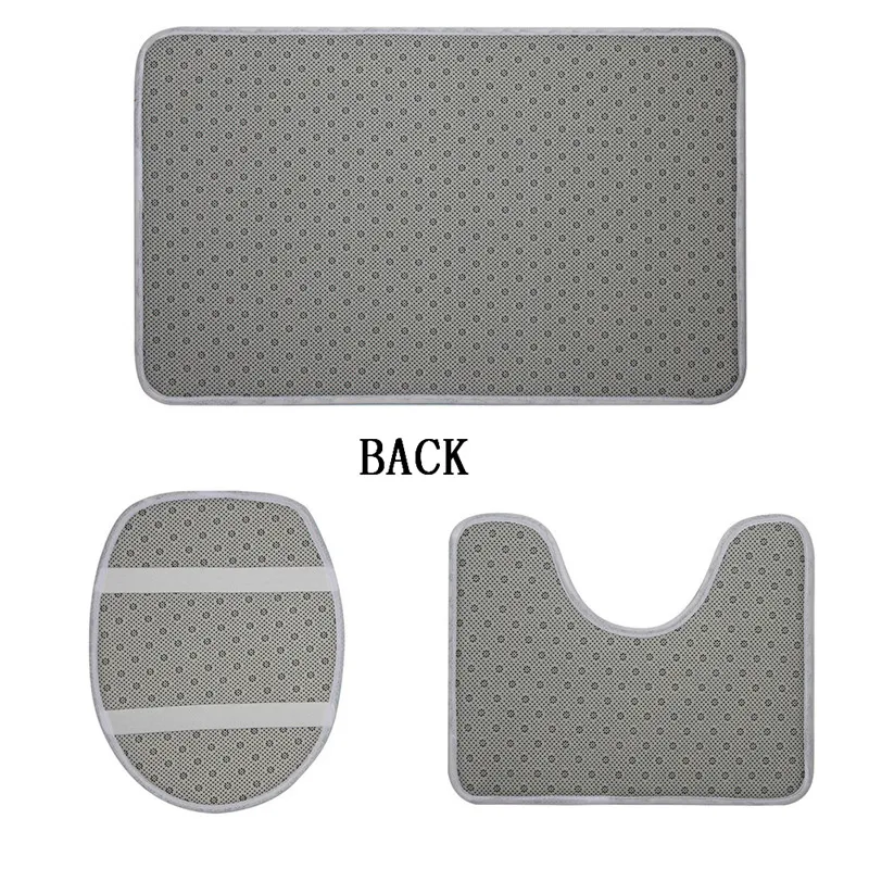 3 шт. подушка для унитаза костюм Мехико Череп 3D печать коврики противоскользящая