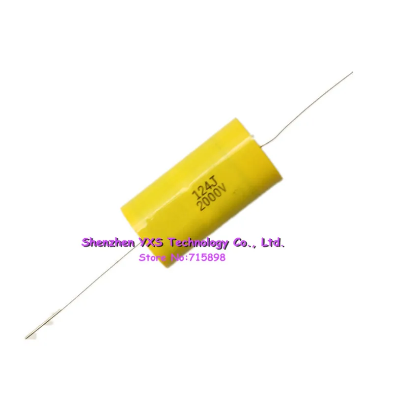 20PCS/LOT Ultrasonic Dedicated Capacitor 124J 0.12UF 2000VDC 45*25*16mm | Электроника