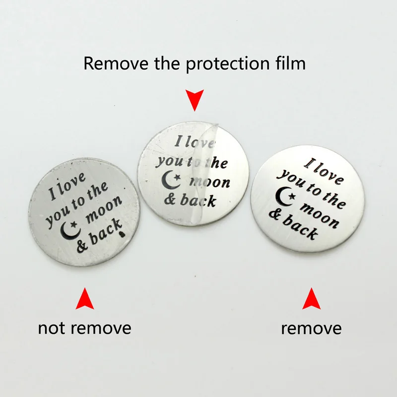 Оптовая продажа 5 шт./партия 22 мм плавающая оконная пластина из нержавеющей стали