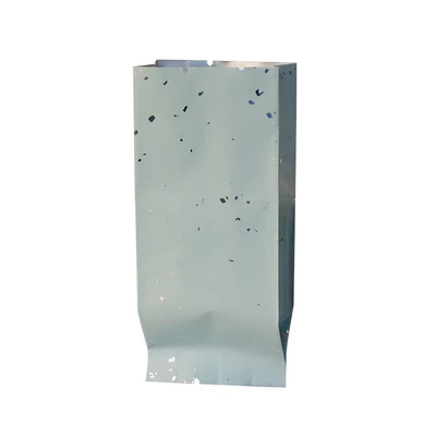 Cyan Tea Bags Красочные 13x5,5x2,5 см термосвариваемые Открытый верх Упаковочные пакеты для чая золотой блеск пятна Алюминий алюминиевый упаковочный пакет для Чай 100 шт - Цвет: Cyan Tea Bags