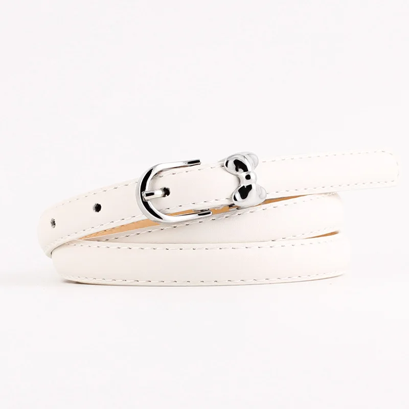 Новый дизайнерский кожаный ремень с бантом для женских платьев декоративный