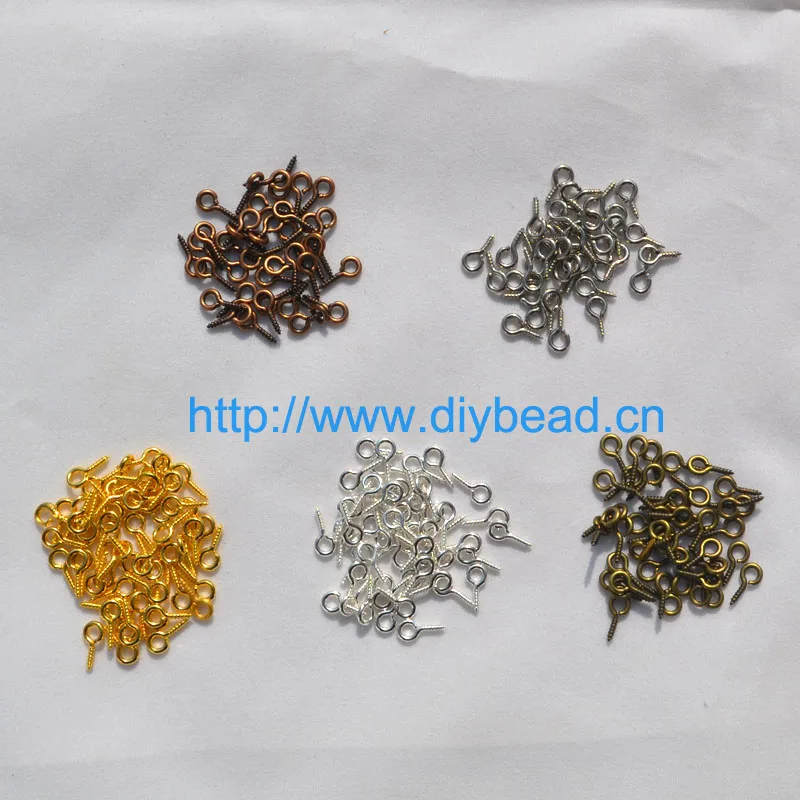 100 шт./лот модные аксессуары для ювелирных изделий сделай сам материал из сплава