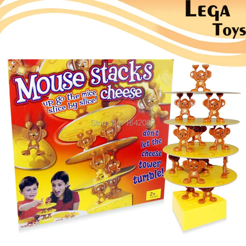 Мышь складывает сырная башня балансирующая игра слишком много мышей! Веселая