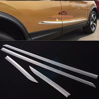 

304 S.Steel Side Door Molding Trim Chrome For Nissan Qashqai 2014 2015 2016 2017