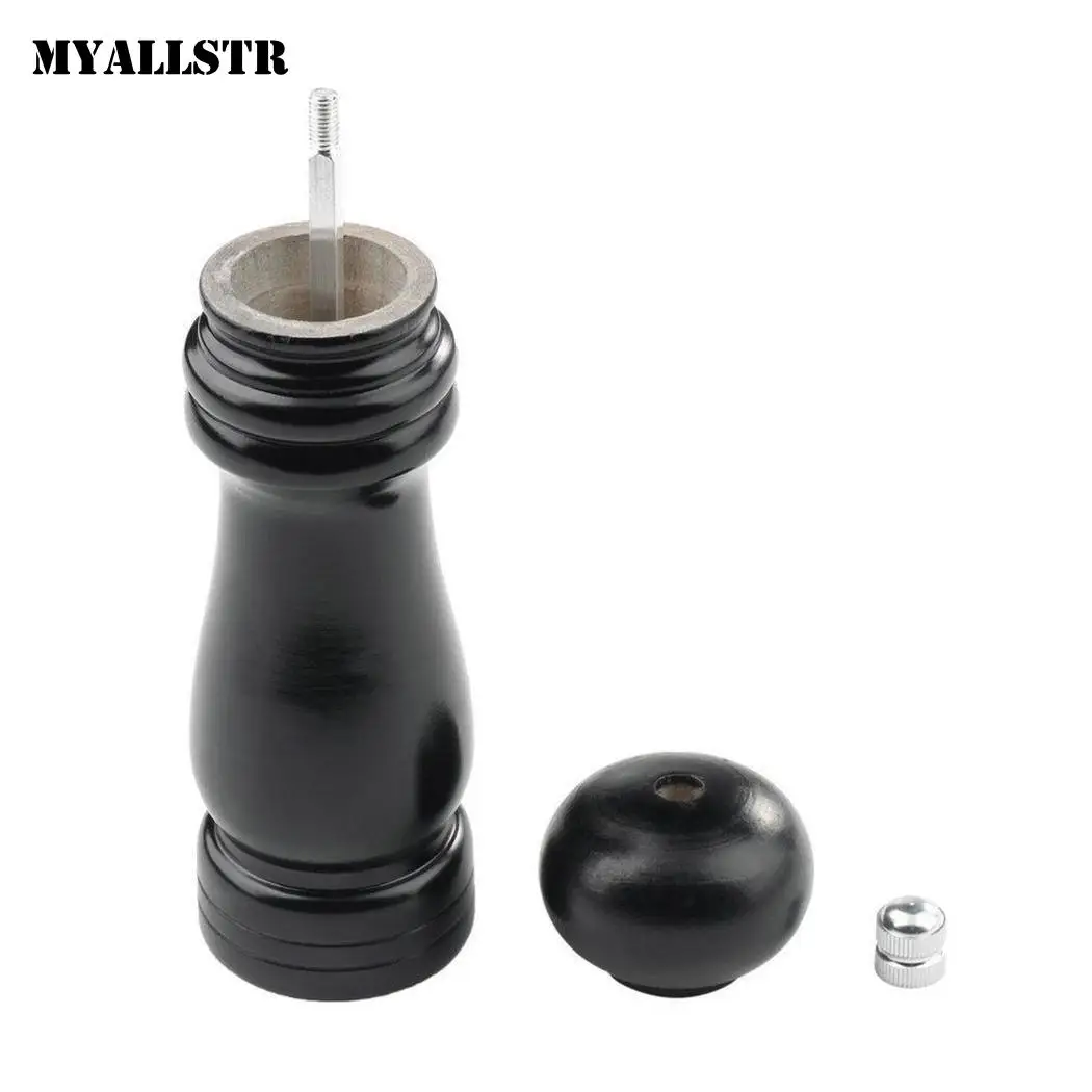 Деревянный Перец специя мельница ручной приправа Измельчающие кухонные