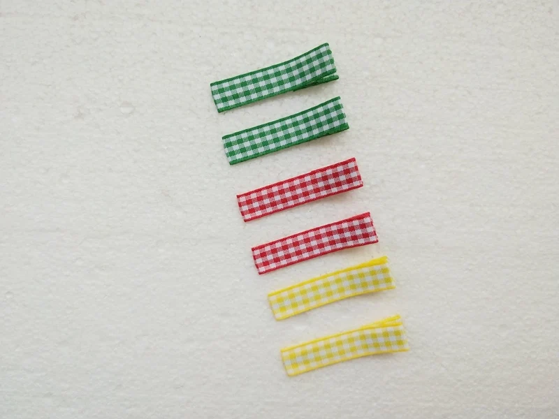 Заколки для волос в клетку 1 пара 8 дюйма с двойным зубцом | Детская одежда и обувь