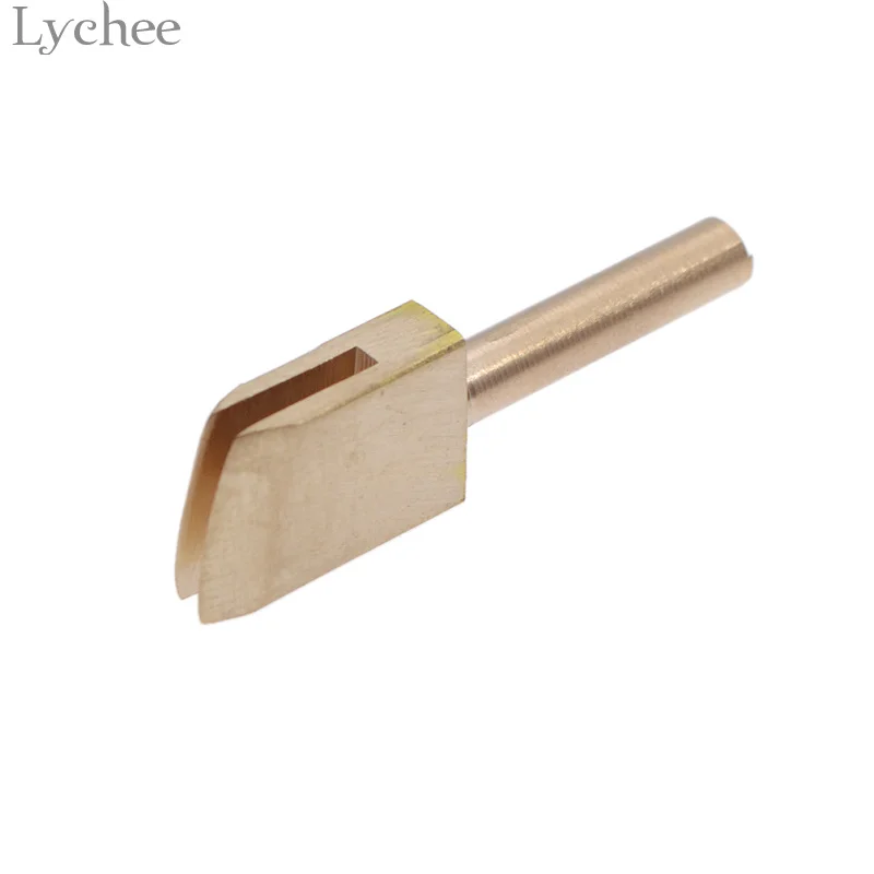 Lychee Life 1 шт. один кожаный край для уплотнения DIY инструмент латунный паяльник