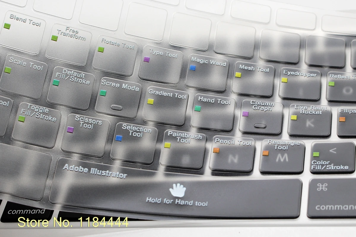 Для старых Macbook Pro Air 13 15 17 США Adobe Illustrator Ai Экспресс Горячая клавиша функциональная