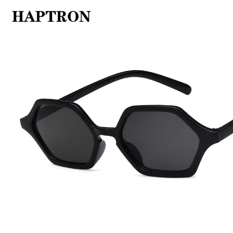 Женские квадратные солнцезащитные очки HAPTRON черные красные розовые в стиле ретро