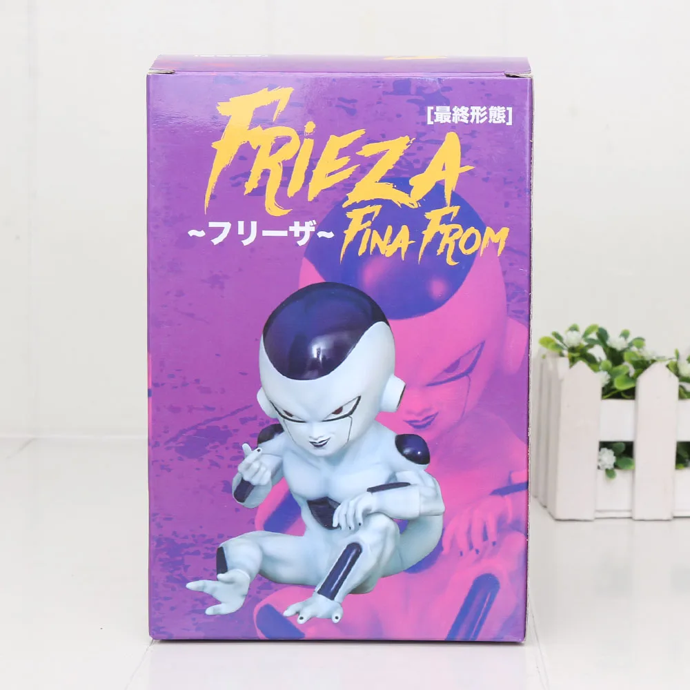 10 см Dragon Ball Z Сон Гоку фигурка игрушка ребенок kakarotto Gokou Аниме DragonBall ПВХ фигурка модель игрушки - Цвет: freeza in box