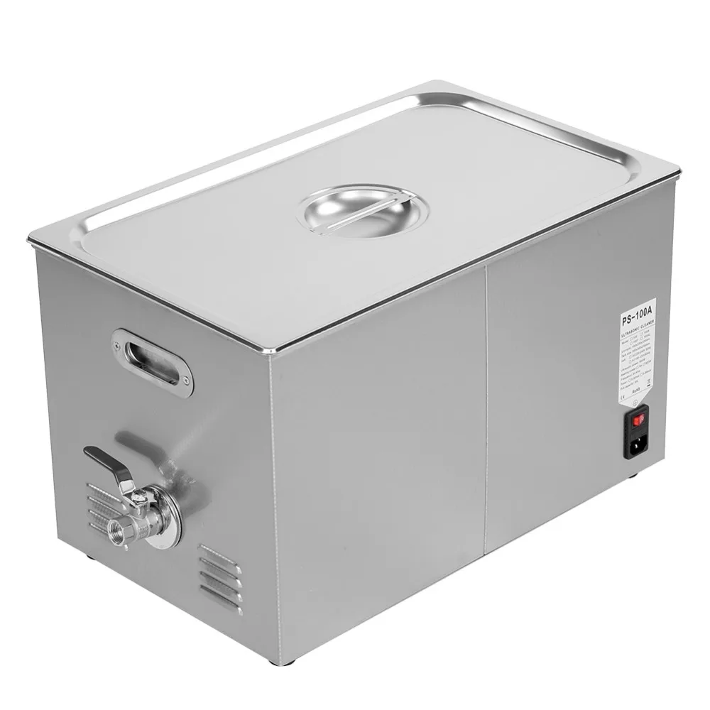 220V sonic Ultra sonic очиститель Таймер установка температуры ванны электронные хирургические машины для чистки деталей 1,3/2/3/6/10/15/22/30L