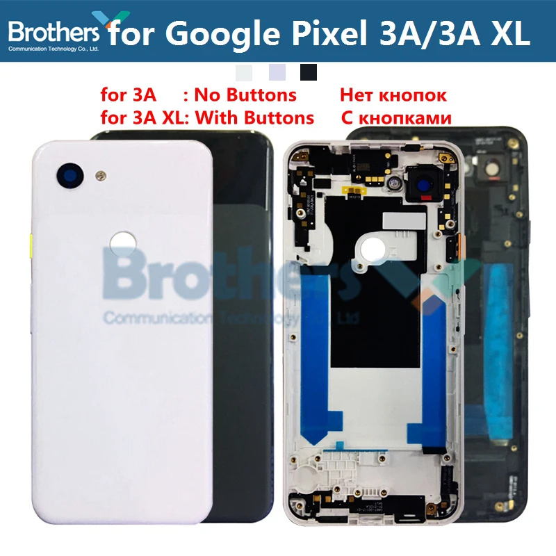Задняя крышка батарейного отсека для Google Pixel 3A XL | Мобильные телефоны и аксессуары