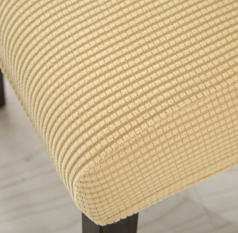 Большой размер обеденный стул с высокой спинкой растягивающийся чехол толстое