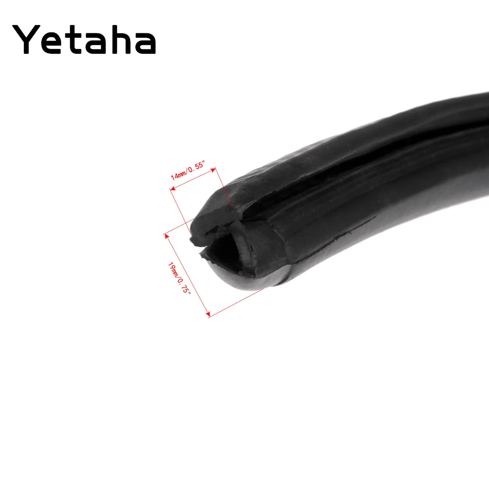 Резиновая уплотнительная лента Yetaha 1 6 B для края автомобильной двери