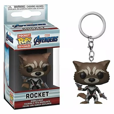 6 FUNKO POP Avengers 4: Endgame капитан чудо-яд Дэдпул брелок с Железным человеком Фигурки игрушки для детей Рождественский подарок - Цвет: 6